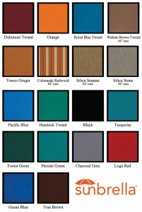 sunbrella color chart